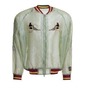 Kapital Sheer Pearl Mosquito Guard Bomber Jacket Tag Size 1 Men